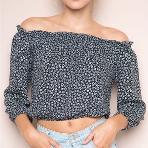 Brandy Melville Off The Shoulder Top
